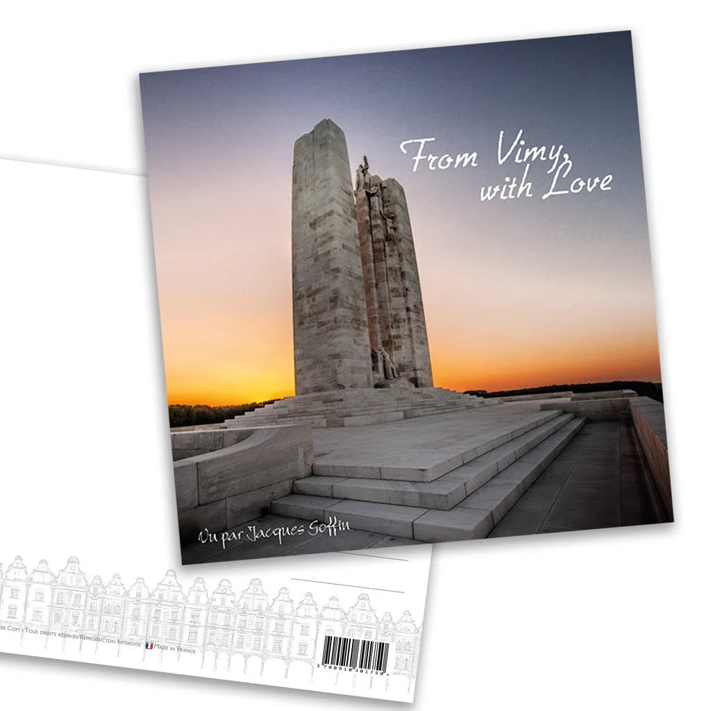 Vimy, le monument Canadien au coucher de soleil-Imagesdartistes